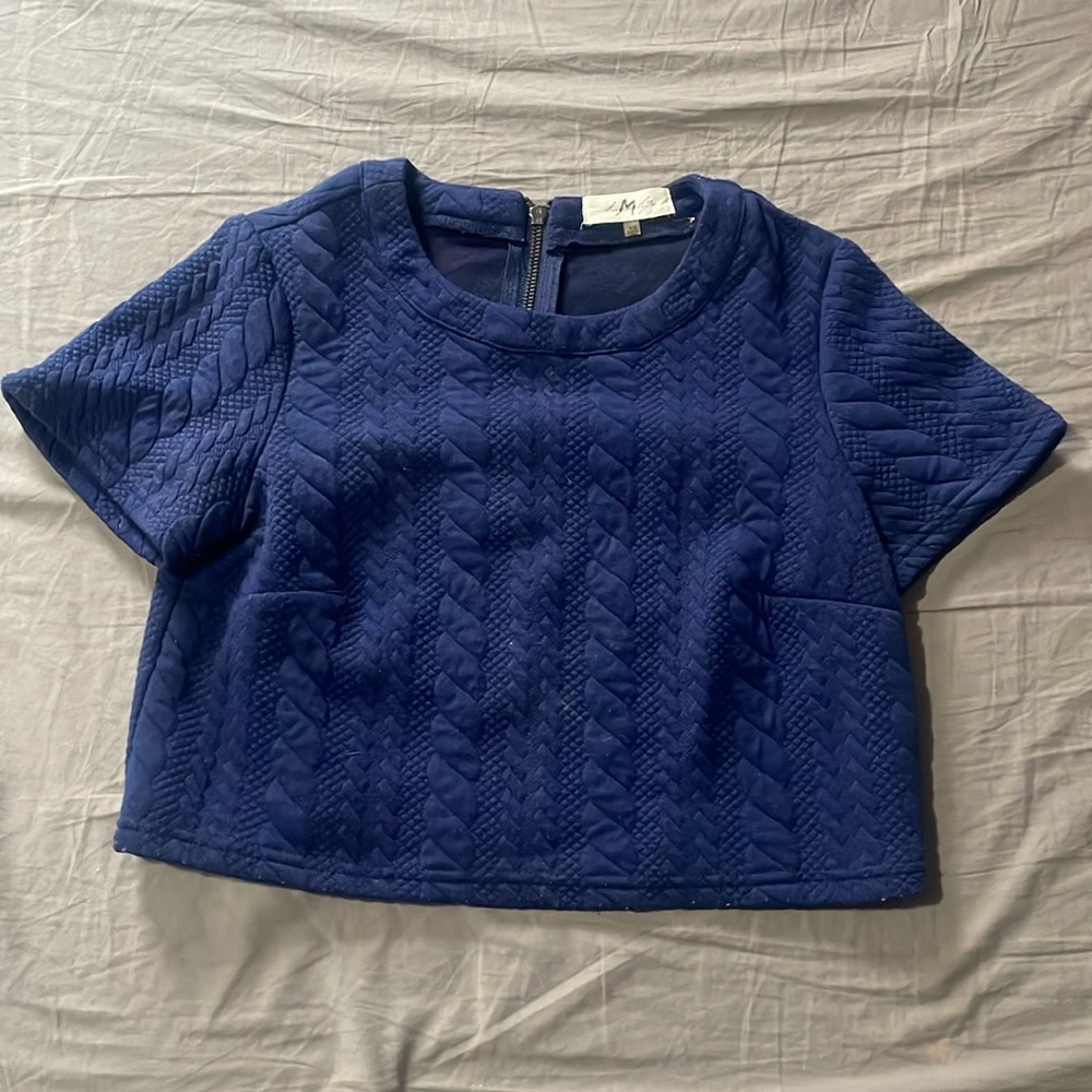Cropped Sweater Top